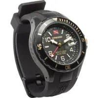 Cressi Traveller Dual Time Gold Montre Noir Noir One Size