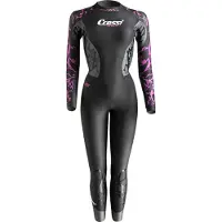 Cressi Combinaison De Plongée Pour Femme Kuwae Back Zip 2-3-4 Mm