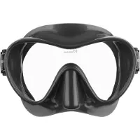 Cressi F1 Frameless Diving Mask Argenté