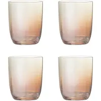 Bloomingville Ensemble de 4 verres Aston en bronze