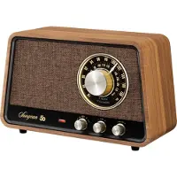 Sangean Radio rétro WR-101 Noyer vintage