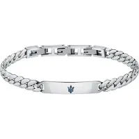 Maserati Jm222avd05 Bracelet Argenté Homme