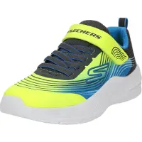SKECHERS Microspec Advance Trainers Jaune,Bleu EU 28 1/2 Garçon