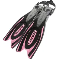 Cressi Frog Plus Diving Fins Noir,Rose EU 36-38