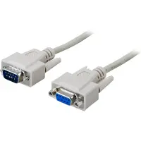 Deltaco DEL-38 - 3 m - Blanc - Câble - 3 m (3 m)