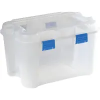 Allibert KETER TOTEM 60L, Rangement, Transparent, 59,6 x 39,5 x 37 cm