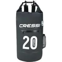 Cressi Dry Zip Black 20 L