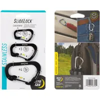 Nite Ize Mousqueton Slidelock Carabiner 3 Pack - Noir