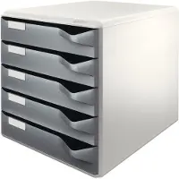 Leitz 5 Drawer Mail Buc Drawers Gris Enfants