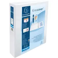 Exacompta KREACOVER - Classeurs à anneaux A4 Maxi (A4, 67 mm, 1 pcs)