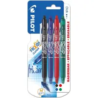 Pilot Stylo à bille clicker 4 pièces