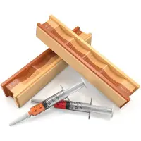 Wicked Edge Leather Strops Pack, 14 et 10 micron