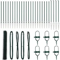 vidaXL Clôture en fil de fer soudé avec pointes, 50 x 1,2 m (L x H)