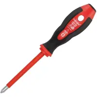 HAUPA Tournevis Croix PH2 1000V 100mm 101944 (évidement transversal)
