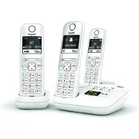 Gigaset Téléphone sans fil AS690A Trio Blanc