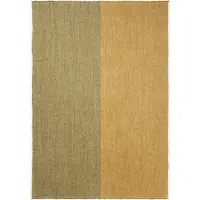 Ferm Living Pila Jeté en lin Khaki|Aged Gold