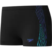 Speedo Plastisol Placement Swimming Boxer Noir 11-12 Years Garçon
