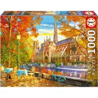 Educa Borras Puzzle 1000 p L'automne a Notre-Dame de Paris