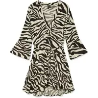 Vero Moda Robe 'VMMelba' beige / noir