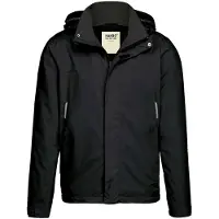 Hakro Homme HAKRO 862 Regular Fit Veste de pluie noir, Unicolore