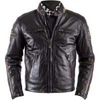 Helstons Ace Rag Veste en cuir Marron XL hommes