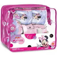 Minnie mouse Filles, Patins à roulettes, Disney Minnie Rollschuhe mit Schutzset (22, 23, 24, 25, 26, 27, 28, 29), Multicolore