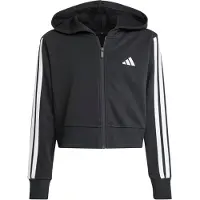 Adidas Veste de survêtement 'Essentials' noir / blanc