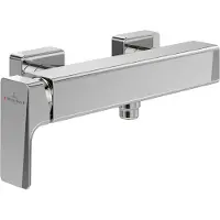 Villeroy & Boch Mitigeur monocommandé pour douche V&B SUBWAY 3.0 montage mural, 281x98x43mm chrome