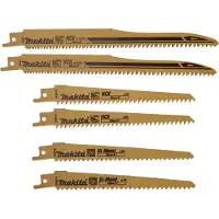 Makita B-44432 Recipro A Saber Saw Blade Set Doré