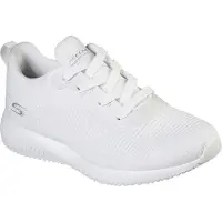 SKECHERS BOBs Sport BOBS SQUAD TOUGH TALK Baskets WIDE FIT Femmes Blanc, Taille:41 EU