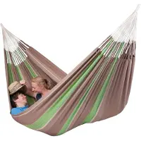 LA SIESTA Hamac Flora Kingsize - Brun