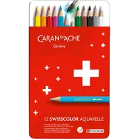 Caran d'Ache Crayons de couleur (12x)