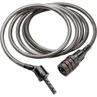 Kryptonite Keeper 512 Combo Antivol à câble (120cm) Noir
