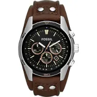 Fossil Montre à affichage analogique 'COACHMAN CH2891' marron / argent