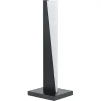 Eglo 99564 ISIDRO LED Lampe de table 9W 70x15mm Noir Satiné blanc chaud