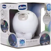 Chicco Cot And Nightstand Projector Polar Bear projecteur 2 en 1 Neutral 1 pcs