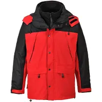 Portwest Parka imperméable 3 en 1 respirante Portwest Orkney Rouge L