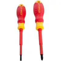 Stanley FatMax VDE Jeu de tournevis isolés, 2 pièces (Escale)