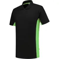 Tricorp 202004BlackLimeXXL Poloshirt Bicolor (XXL)
