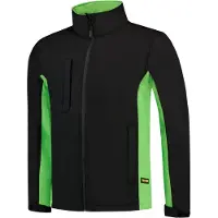 Tricorp 402002BlackLime5XL Softshell Bicolor (5XL)