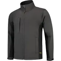 Tricorp 402002DarkgreyBlack4XL Softshell Bicolor (4XL)