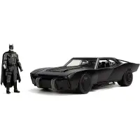 Jada Toys Batman 2022 Hollywood Rides Diecast Modell 1/18 2022 Batmobil mit Figur