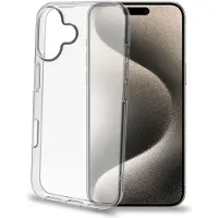 Ginza.se Tpu Cover Iphone 16 (Apple iPhone 16), Coque pour téléphone portable, Transparent