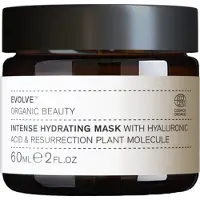 Evolve Beauty Masque hydratant intense Organic Beauty, soin hydratant et apaisant en profondeur, 60 ml