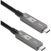ACT Ak4325 Usb-c Cable 5 M Argenté