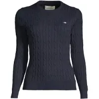 Gant Pull-over bleu marine / rouge feu / argent / blanc