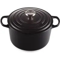 Le Creuset Casserole en fonte, Poêle + casserole, Noir