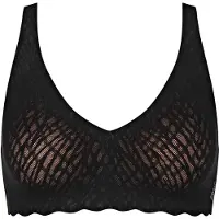 Sloggi Soutien-gorge 'ZERO Feel Bliss' gris clair / noir