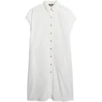 Superdry Robe Midi à Manches Courtes Oversized