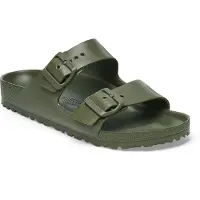 Birkenstock Sandales 'Arizona' vert foncé